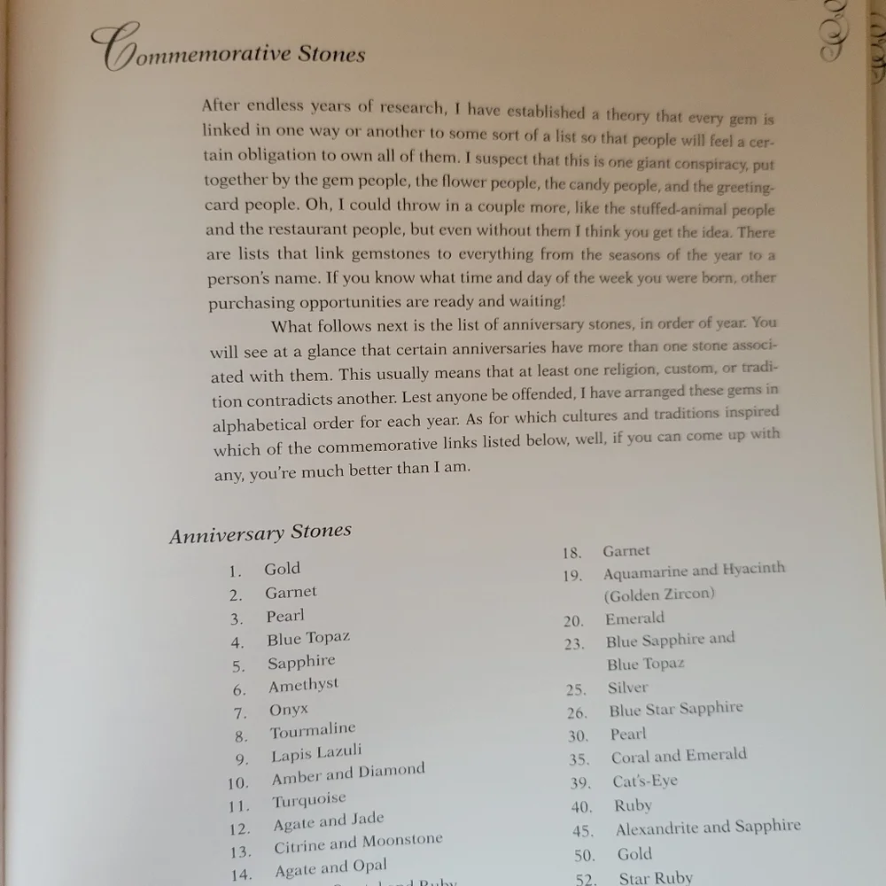 Gems: A Lively Guide for the Casual Collector Book (1999) ~ FINAL PRICE!